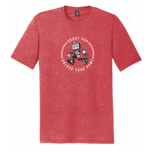 S564-28 - "D.A.T.A." - Graphic T-Shirt - Red
