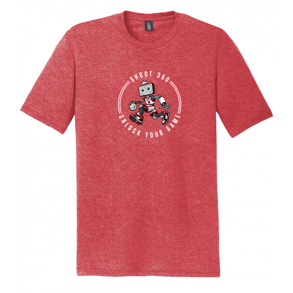 S564-28 - "D.A.T.A." - Graphic T-Shirt - Red