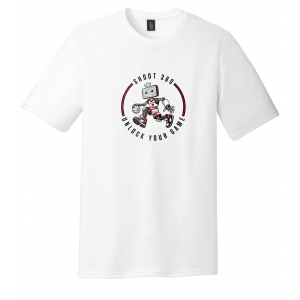 S564-28 - "D.A.T.A." - Graphic T-Shirt - White