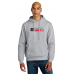 S564-25 - Stacked Logo - Heavyweight Fleece Hoodie - Grey