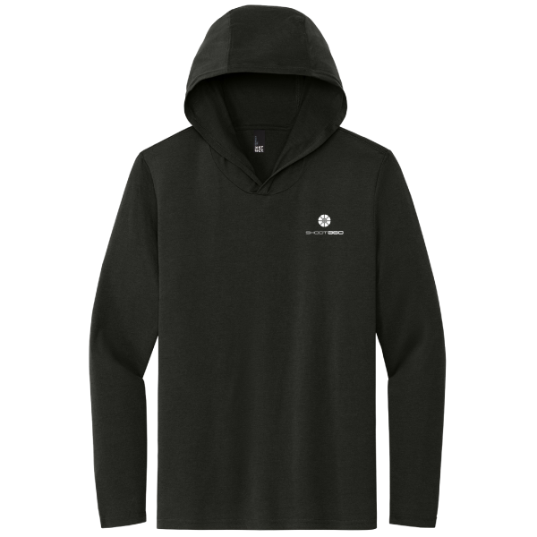 S564-27 - Linear Logo Icon - T-Shirt Hoodie - Black