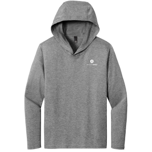 S564-27 - Linear Logo Icon - T-Shirt Hoodie - Grey Frost