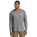 S564-27 - Linear Logo Icon - T-Shirt Hoodie - Grey Frost