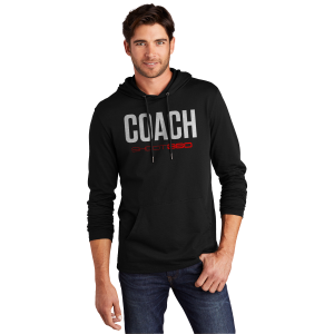 S564-1 - “Coach” - Mid-weight Hoodie - Black