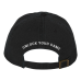 S564-6-18 - Linear Logo - “Dad Hat” - Black