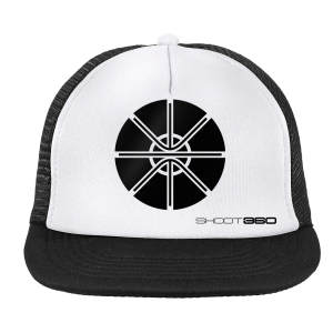 S564-20 - Ball Logo - Trucker Hat - White