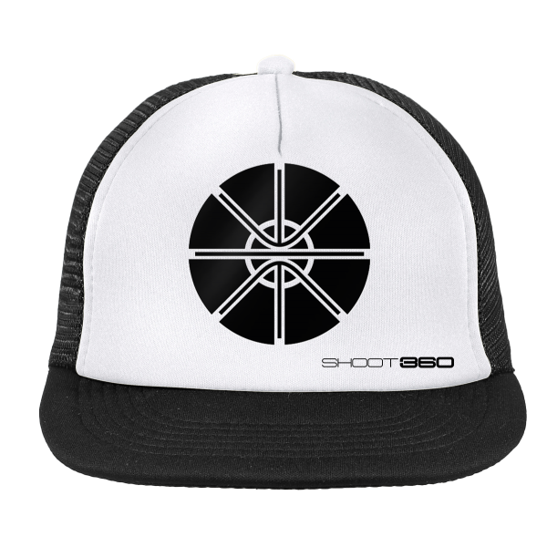 S564-20 - Ball Logo - Trucker Hat - White