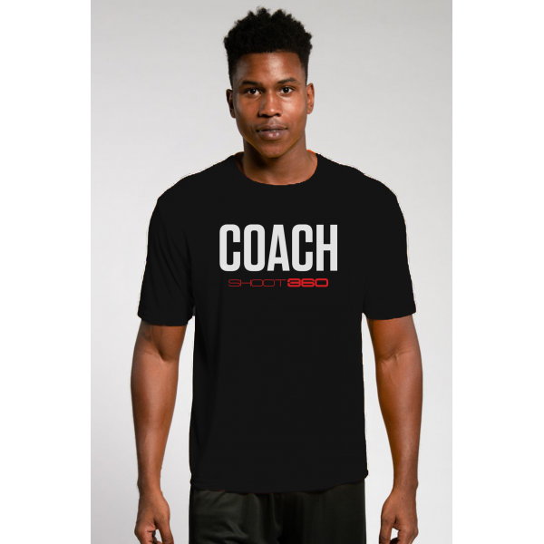 S564-1 - Coach - Performance T-Shirt - Black