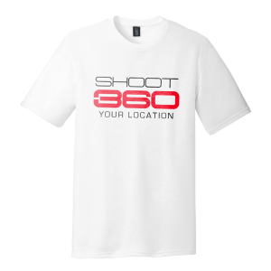 S564-10 - Your Location Logo - Tri-Blend T-Shirt - White