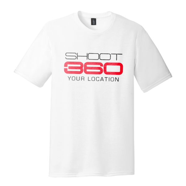 S564-10 - Your Location Logo - Tri-Blend T-Shirt - White