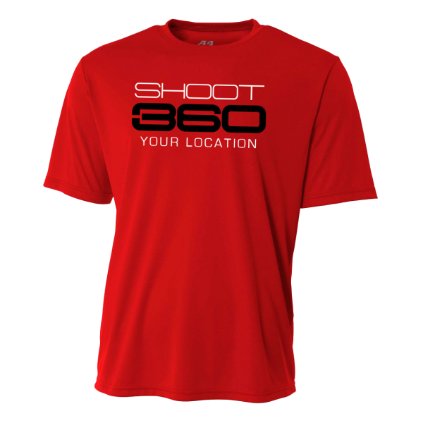 S564-10 - Your Location Logo - Performance T-Shirt - Red
