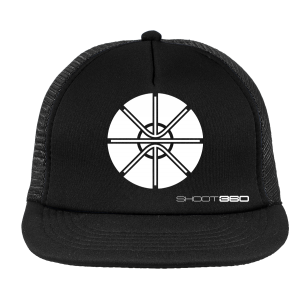 S564-20 - Ball Logo - Trucker Hat - Black
