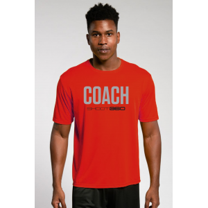 S564-1 - Coach - Performance T-Shirt - Red