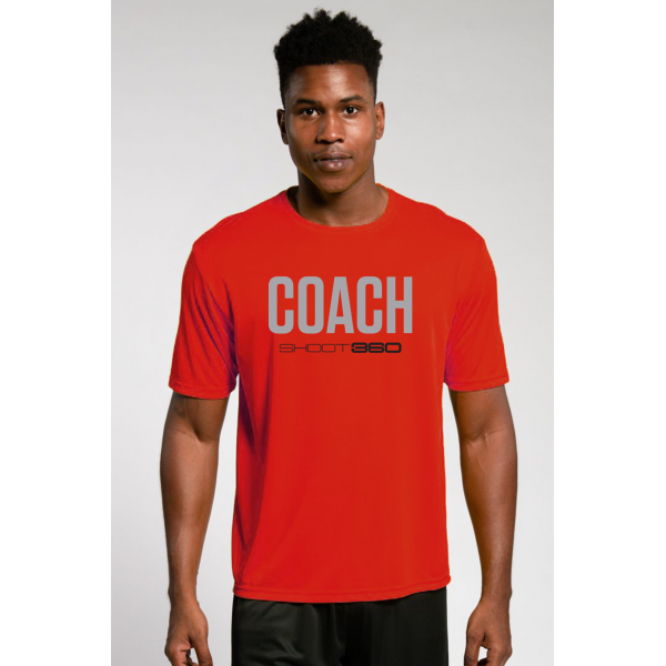 S564-1 - Coach - Performance T-Shirt - Red