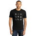 S564-26 - "Icons" - Graphic T-Shirt - Black