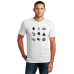 S564-26 - "Icons" - Graphic T-Shirt - White