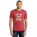 S564-24 - "IN THE ZONE" - Tri-Blend T-Shirt - Red